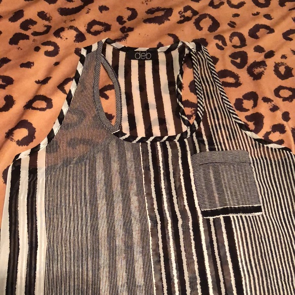 DEB BRAND FITTED SHEER TOP Women’s Size Small - Picture 6 of 16